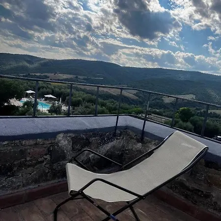 Medieval Tower In Umbria With Swimming Pool Montelagello Exterior photo